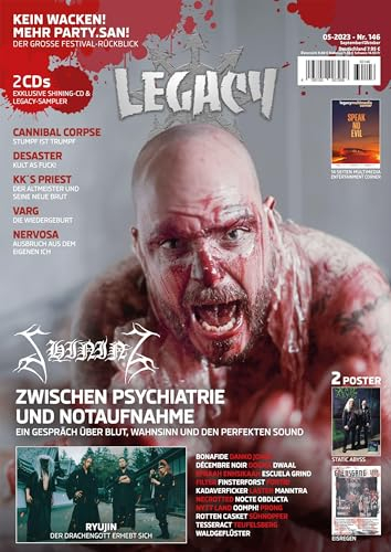 LEGACY MAGAZIN: THE VOICE FROM THE DARKSIDE: Ausgabe #146 (5/2023)