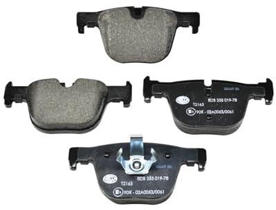 HELLA 8DB 355 019-781 Bremsbeläge - für Verschleißwarnanzeige vorbereitet