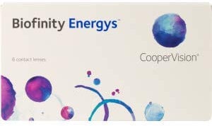 Cooper Vision Biofinity Energys, Monatslinsen weich, 6 Stück / BC 8.6 mm / DIA 14.0 mm / -6.5 Dioptrien