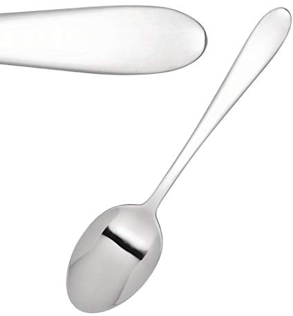 Utopia Manhattan 18/0 F15006-000000-B01012 Manhattan Dessertlöffel, 12 Stück
