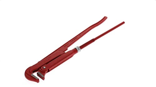 Tenaza para tubos 90°, modelo sueco, 3 pulgadas, L 635 mm
