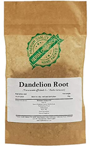 Herba Organica - Dandelion Root - Taraxacum Officinale L - Herbal Tea (50g)