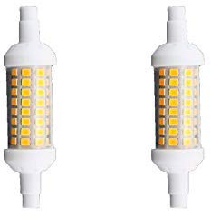 TECNOLUX EURO Bombilla LED R7S longitud 78mm 3000K 6W (pack 2)