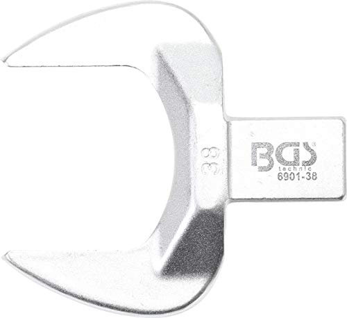 BGS 6901-38 | Einsteck-Maulschlüssel | 38 mm | Aufnahme 14 x 18 mm
