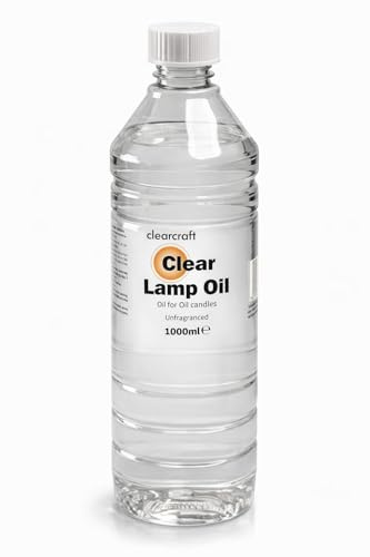 CLEARCRAFT SMOKELESS AND ODOURLESS CLEAR LAMP OIL - 1 LITRE with FREE FUNNEL (1)