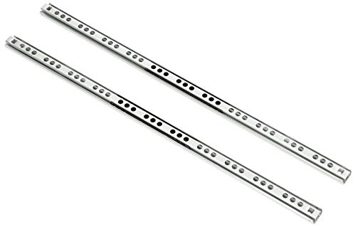 KOTARBAU® Kugelführung 2 Stk. 375 mm / 17mm Teilauszug Schubladenschienen Rollenauszug Teleskopschienen Schubladen Auszüge
