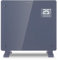Devola Wifi Enabled Smart Electric Glass Panel Heater 1000G | Wall Mounted Radiator & Free Standing Low Energy Heater, Works With Alexa | Lot 20 complaint, DVPW1000G (Grey) (1000, Watts)
