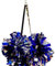 Lopau Pompom-Halter für Rucksack, Cheer-Schleifen-Halter für Cheerleading-Zubehör, Pompons, Umhängeband, Aufbewahrungsausrüstung mit Druckknöpfen für Teenager, Mädchen, Sport (ohne Pompons), Schwarz