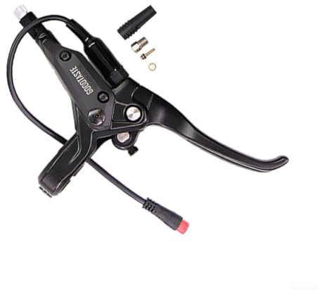 Jayruit Wasserdichter Bremshebel, Goodtaste GT03 Poweroff-Öl, 2-poliger E-Bike-Bremshebel, zuverlässig und langlebig, sorgt für Sicherheit für Elektrofahrräder (rechts)