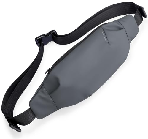 Mark Ryden 200g Ultraleicht Umhängetasche Herren, Wasserdicht Sling Bag Slingtasche,Alltagsleben Kleiner Rucksack, Mehrere Taschen Sling Daypacks, für Reisen Wandern Tagestermine reicht - Grau