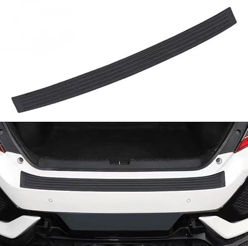 Auto Stoßstangenschutz für Opel Astra J Sports Tourer 2012-2015,Selbstklebend Anti-Kratz Stoßstangenschutz aus Gummi Schwellerschutz für Den Kofferraum Ladekantenschutz Auto-heckstoßstangenschutz