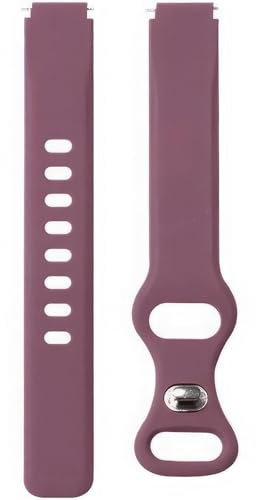 OUTPUTBT Silicone Bracelet 14mm Compatible avec SHENGKE Bracelet Compatible avec Ravel Swatch Lady Aktiia Bracelet 14mm Compatible avec Timex Vicloon Skagen Fille Garçon Femmes Hommes Violet