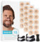 Magnet Nasenpflaster, Nasenpflaster Schnarchen mit 30 Stück Breathing Nasal Strip, 4 Magnetic Nose Strips und Applikator, Nasen Magnet Atmen, Gegen Schnarchen und für Bessere Atmung