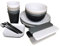 Camping Plates, Unbreakable Plates and Bowls Set for 4, 36 Pcs Plastic Picnic Set for Party, Home & Picnic, Lightweight Microwave & Dishwasher Safe, Camping Cutlery for Kids and Elderly