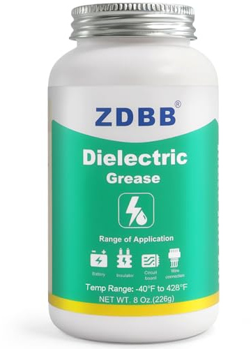 ZDBB Dielectric Grease for Electrical Connectors Brush, 1-Pack 8oz