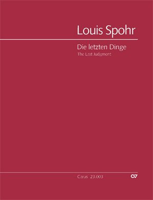 Die letzten Dinge : für Soli, gem Chor und Orchester Partitur (dt/en)