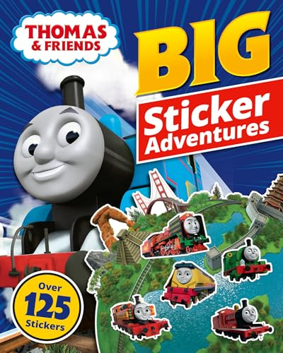 Thomas & Friends: Thomas Big Sticker Adventures: NEW reissue for 2026 illustrated sticker book for young train fans of the TV show.