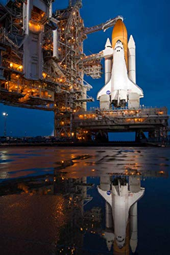 Notizbuch: Notizbuch - Tagebuch / NASA, Space Shuttle, Atlantis / 120 Seiten, Liniert.