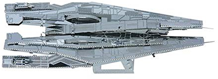 Metal Earth Fascinations Mass Effect, Konstruktionsspielzeug, ab 14 Jahren (Alliance Cruiser)