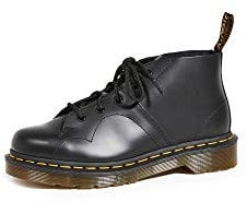 Dr. Martens 8 Eye Boot, Stivaletti Donna, Nero(Black Smooth), 41 EU