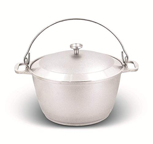 rukauf Kazan Kazan Grande cocotte avec couvercle en fonte d'aluminium 12 l
