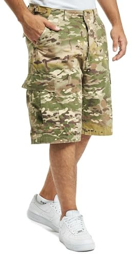 Brandit BDU Ripstop Shorts, Farbe: Tactical camo, Größe: M