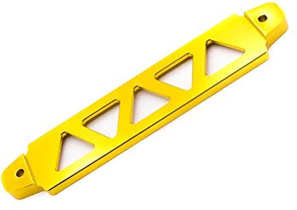 Car Battery Mounting Bracket, Car Interior Parts Holder, Aluminum Alloy Universal Car Battery Tie Down Hold Bracket Lock Holder, Mount Bracket Brace Bar Billet 5 Hole Battery Tie Holder