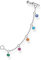 Thomas Sabo Ohrklemme bunte Steine silber 925 Sterling Silber EC0025-477-7