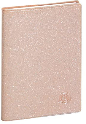 Exacompta - 1345618E - Agenda semainier de poche SAS 13 Eden - 9 x 13 cm - Août 2025 à août 2026 - Coloris rose