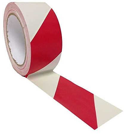 500m / 75mm Rolle ABSPERRBAND rot-weiß Flatterband Warnband Trassenband