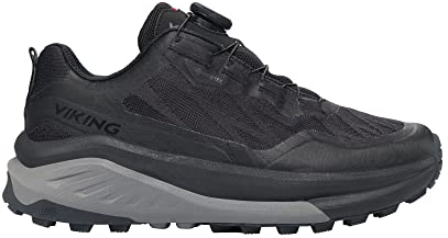 Viking Anaconda Hike Low GTX Boa W Walking Shoe Unisex, Schwarz, 38 EU Weit