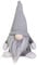 Riffelmacher&Weinberger Dekofigur Wichtel Egbert mit Mütze - Grau 21 cm | 73968 - Adventsdekoration