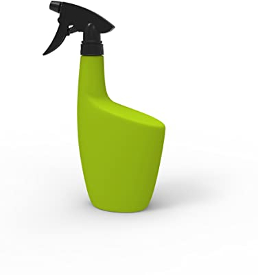 Scheurich Smilla - Pulverizador de plástico, color verde mate, 12,2 cm de ancho, 6,7 cm de profundidad, 29 cm de alto, 0,7 l vol.