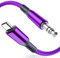 Basesailor Cable USB C Aux 1.2M,Tipo C a 3.5mm Jack Macho Audio Adaptador para iPhone 16 15,Auriculares,Coche,iPad Pro 11 10 12.9 Air 4 Mini 6,Samsung Galaxy S22,S23 A53 Plus,Note 20,Z Flip Fold 4 5
