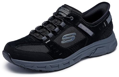 Skechers Men's Oak Canyon CONSISTENT Winner Hiking Shoe, Black, 11 UK