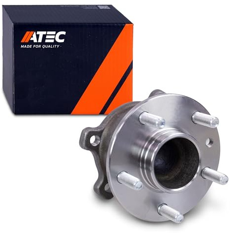 ATEC Germany 1x Radlager hinten mit ABS-Sensor Radlagersatz Radlager Set Kompatibel mit FORD FOCUS Mk2 (DA_, HCP, DP), KUGA Mk1,MONDEO Mk4 (BA7), MONDEO Mk4 Stufenheck (BA7), MONDEO Mk4 Turnier (BA7)