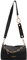Xptieeck Muster Tasche für Damen im Koreanischen, Modisch, Retro Kette, Zylinder, Handtasche, Schulter Tasche, UmhäNgetasche (Schwarz)