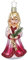 Christbaumschmuck Mädchen Klara 11,5cm - Glas Figur zum Aufhängen - mundgeblasen & handbemalt - Weihnachtsbaum Anhänger für Weihnachten - Christbaumanhänger & Weihnachtsbaumschmuck - Märchen Kind Rosa