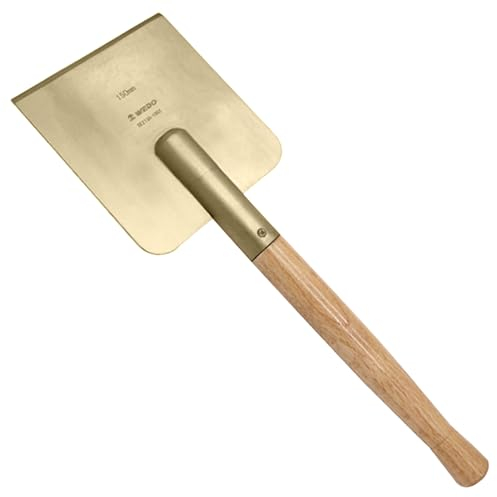 WEDO Non-Sparking Floor Scraper,Scraper Blade 150x170mm,Length 460mm,Aluminum Bronze Putty Knife Scraper,Spark-Free Scraper Spatula,BAM/FM Certificate,Widely used in petro-chemical,oil production