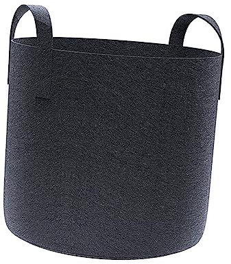KITANDOVE 2 Pz borsa per piantare patate contenitore per piante traspirante sacchetto per piantare cipolle contenitori sacchetto di patate borsa per la coltivazione delle piante Black