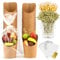 Charcuterie Box,60 Sets Charcuterie Cups,Charcuterie Accessories,Snack Cup,Charcuterie Cones,12oz French Fries Holder with Cocktail Bamboo Skewers Toothpicks 60 Cups+200 Sticks+60 Bags+60 Labels