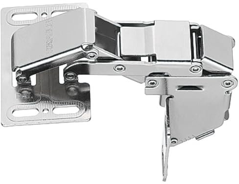 cyclingcolors Hebe-Scharnier ohne Stoßdämpfer für leichte Klappen 2,1 kg, 90°-Winkel, ideal für Wohnwagen, Boot, Transporter, Wohnmobil, Möbel, Box, Abdeckung, Schrank, Küche