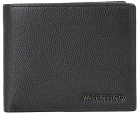 Valentino Pelle porta carte di credito Fort Wallet Nero