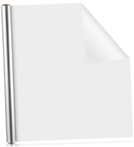 FUTUREORYY Protector de Pared Transparente Película Electrostática Extraíble Resistente Arañazos de Mascotas y Manchas Película Protectora Adhesiva para Cocina y Muebles