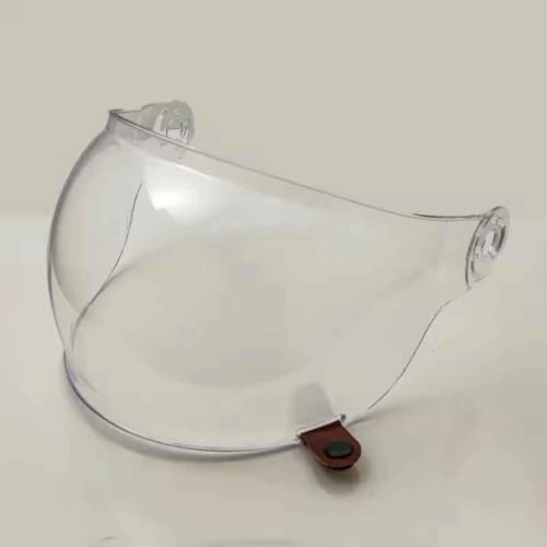 JXDYY Motorradhelm Visier für Bell Bullitt, UV-Schutz Antibeschlag Motorrad Helm Objektiv Visier Winddicht Helmvisiere Zubehör Ersatz,normal-G Transparent