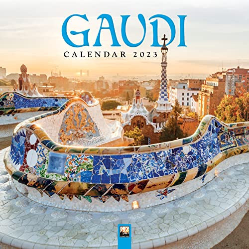 Gaudí - Antoni Gaudí 2023: Original Flame Tree Publishing-Kalender [Kalender] (Wall-Kalender)