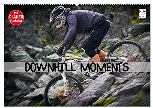 Downhill Moments (Wandkalender 2026 DIN A2 quer), CALVENDO Monatskalender: Downhill...Bergabfahrt extrem (CALVENDO Sport)
