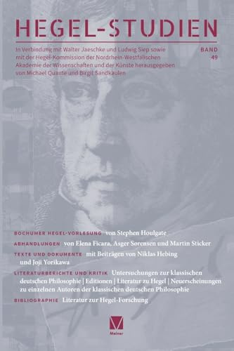 Hegel-Studien Band 49