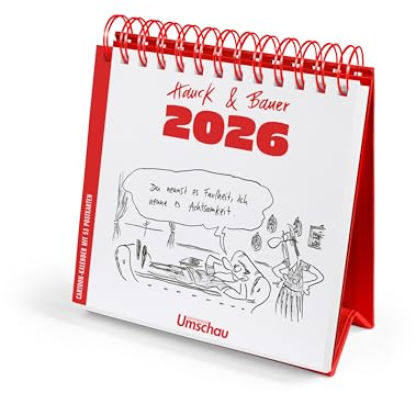 Hauck & Bauer Postkartenkalender 2026