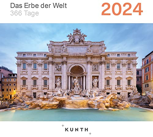 Das Erbe der Welt - KUNTH 366-Tage-Abreißkalender 2024: Tägliche Inspiration in Bild und Text. Kalender zum Aufhängen oder Aufstellen. (KUNTH Abreißkalender 365 Tage)